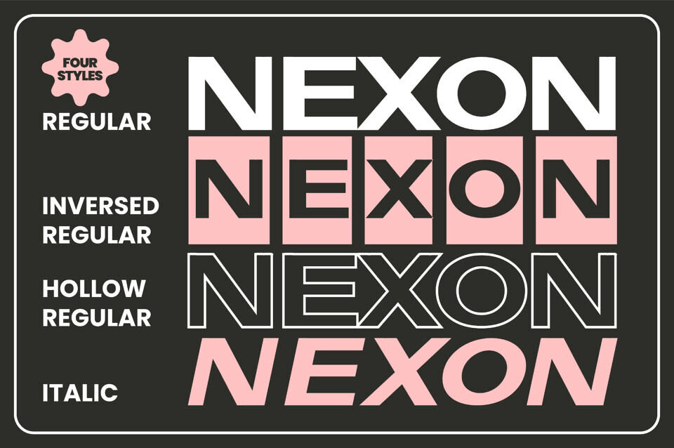 Nexon Font