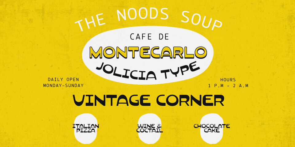 Noods Soup Font
