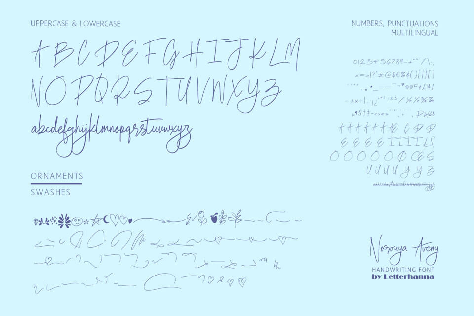 Norouya Aveny Font