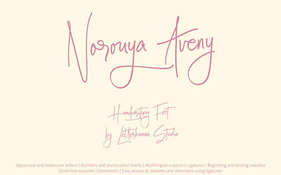 Norouya Aveny Font