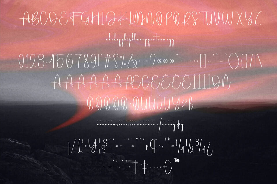 North Balgimosh Font