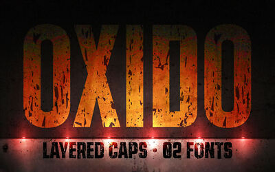 Oxido Eroded Font