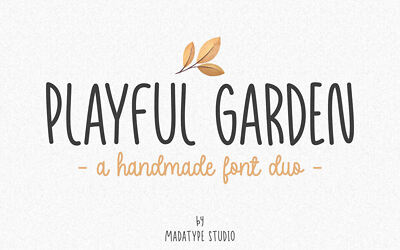 Playful Garden Font