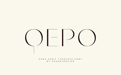 Qepo Font