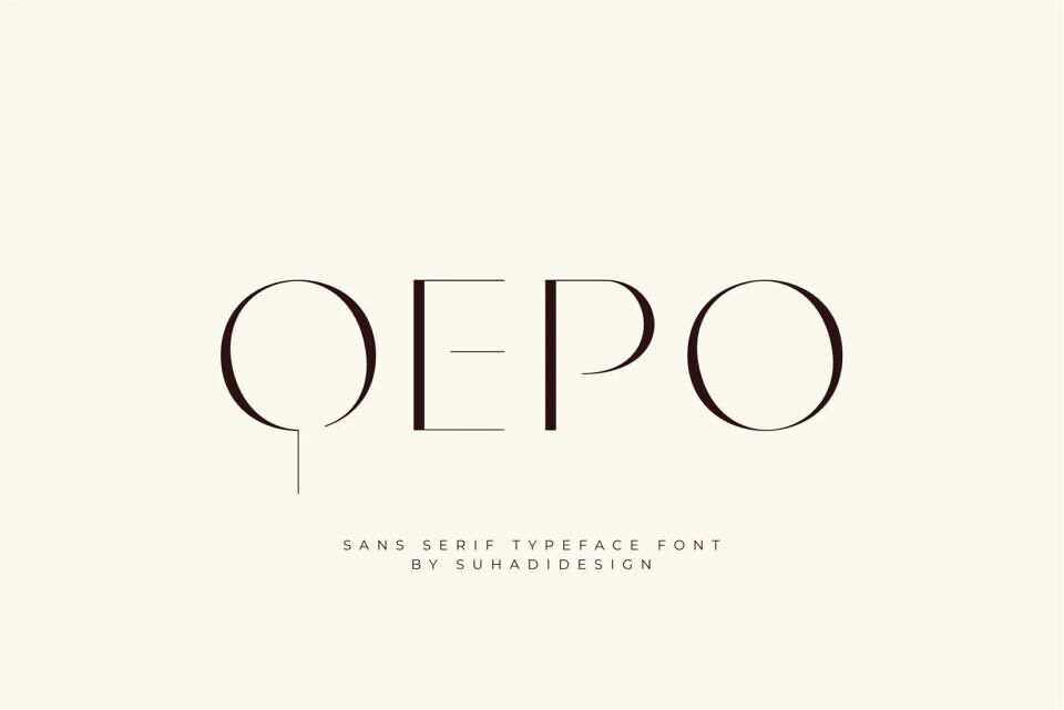 Qepo Font