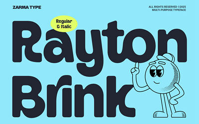 Rayton Brink Font
