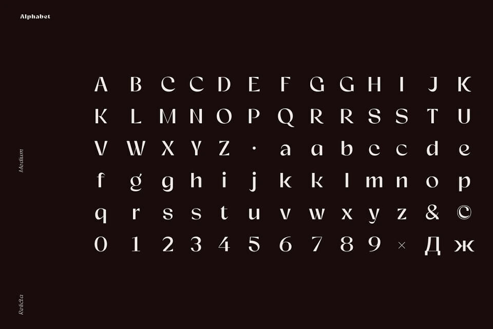 Relicta Font