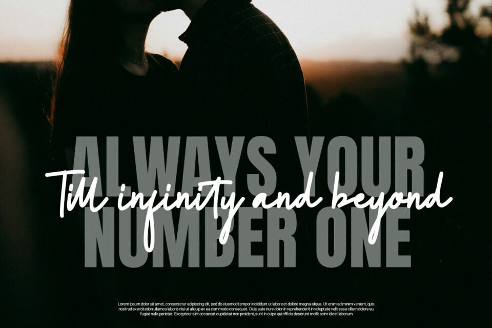 Renubela Signature Font