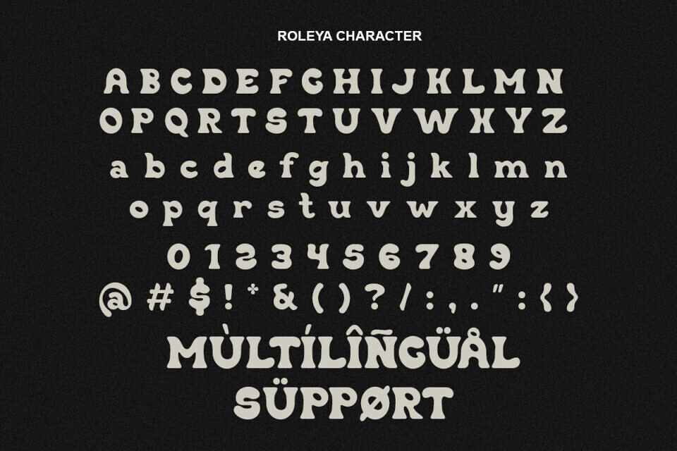 Roleya Font