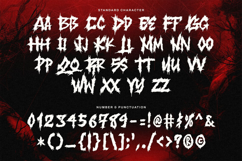 Room Number Font