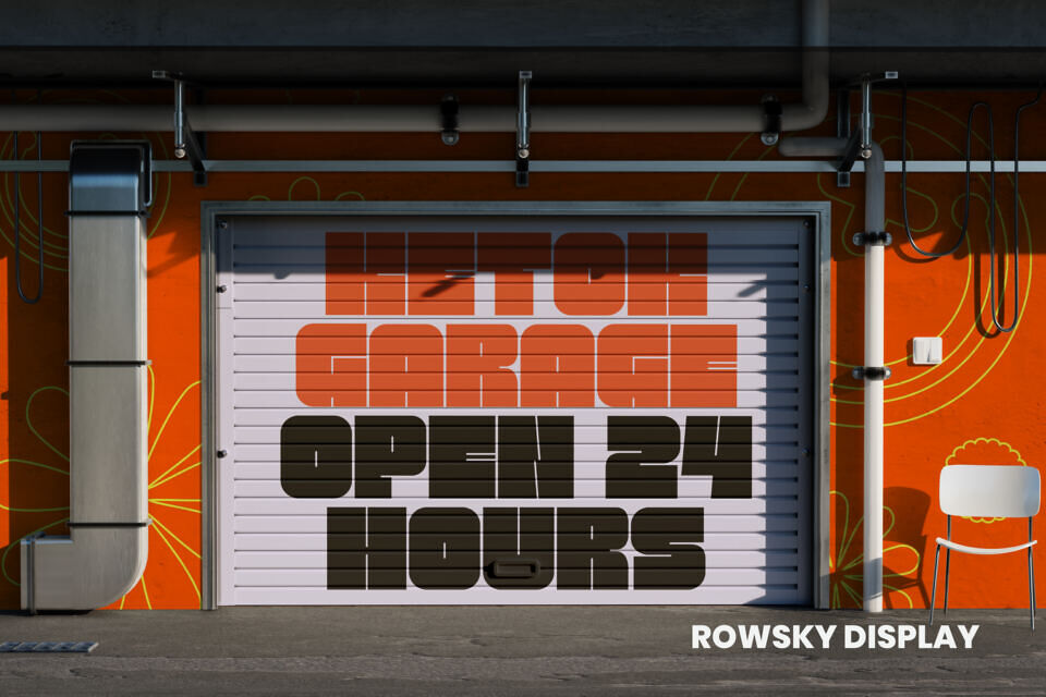 Rowsky Font