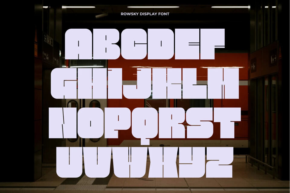 Rowsky Font