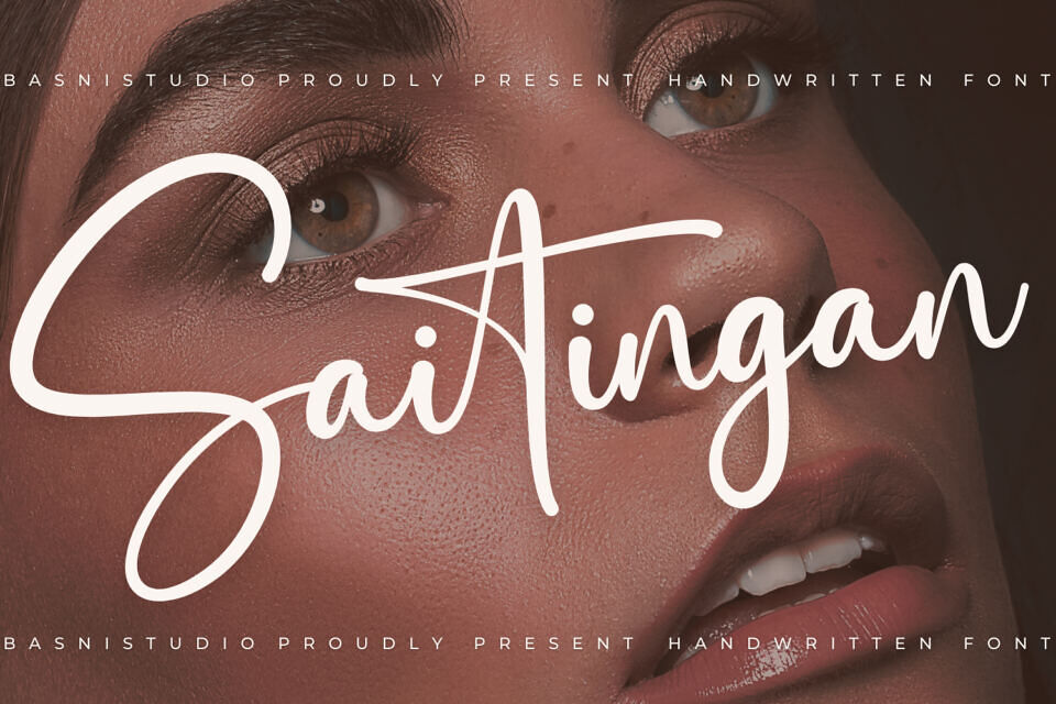 Saitingan Font