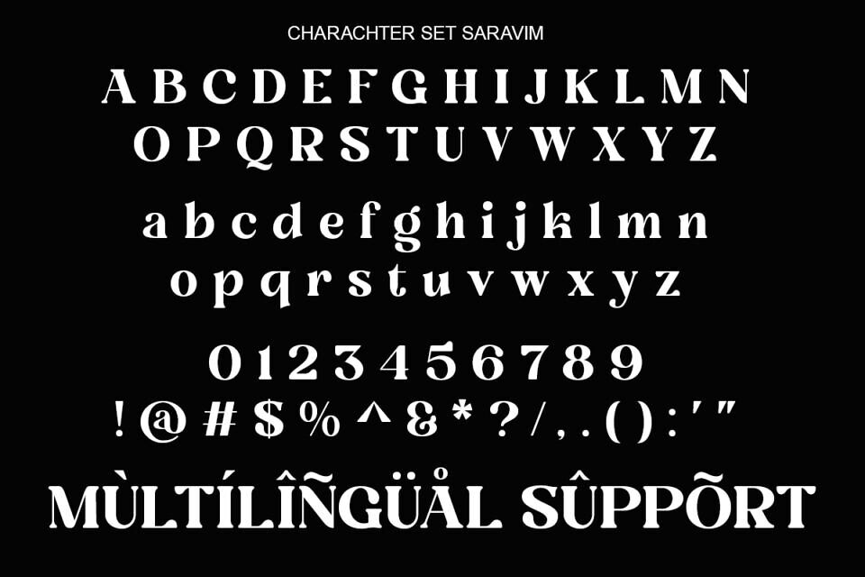 Seravim Font