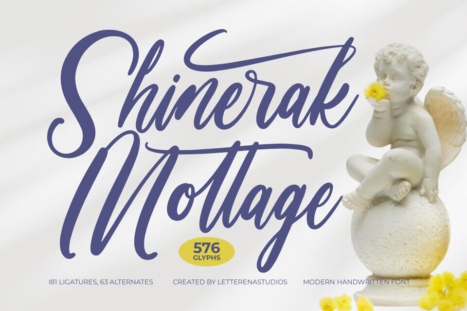 Shinerak Mottage Font