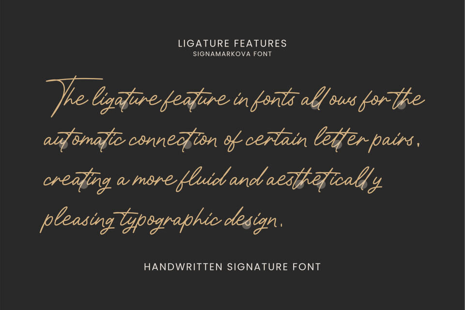 Signamarkova Font