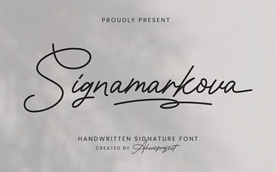 Signamarkova Font