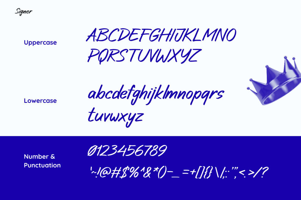 Signer Font