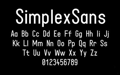 Simplex Sans Font