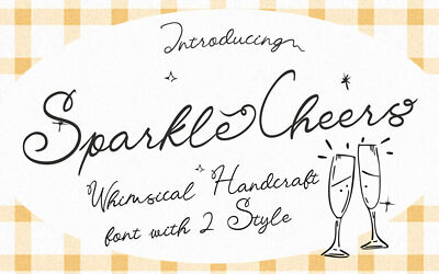 Sparkle Cheers Font
