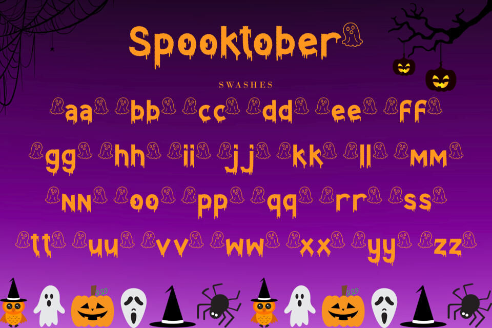 Spooktober Font