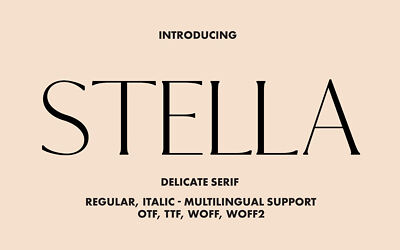 Stella Font