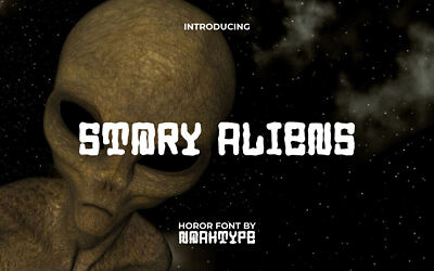 Story Aliens Font
