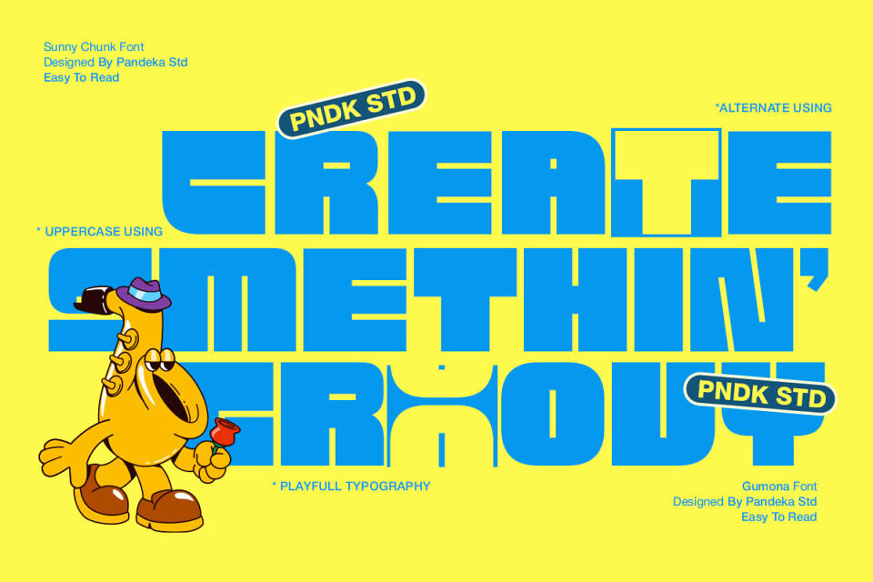 Sunny Chunk Font