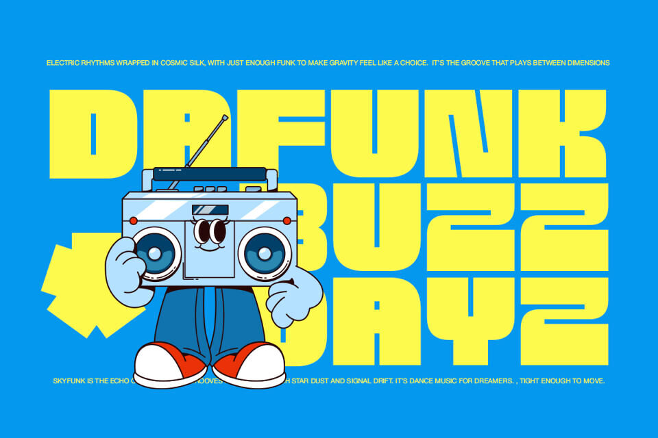 Sunny Chunk Font