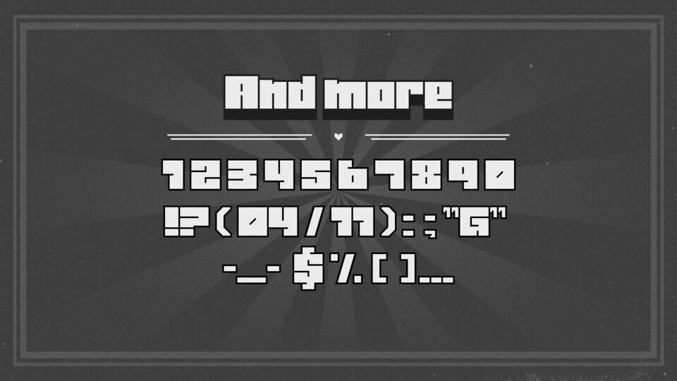 Tagfont Outline Font