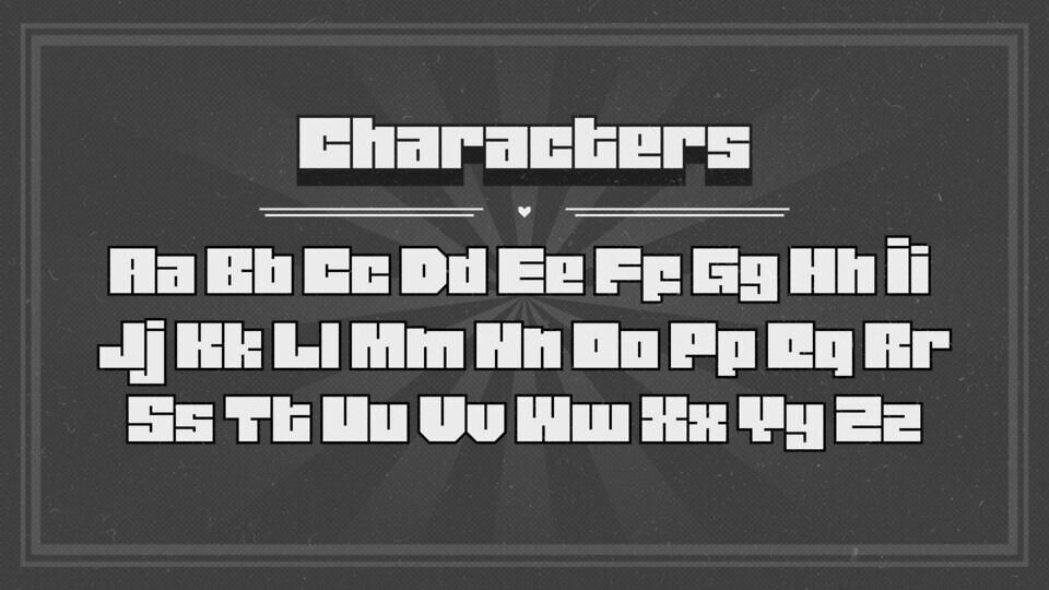 Tagfont Outline Font