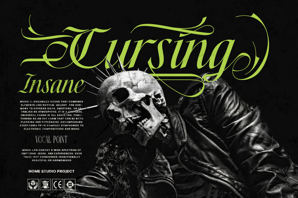 Thelly Black Font
