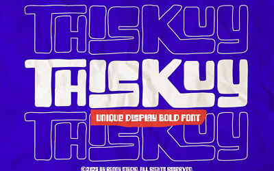 Thiskuy Font