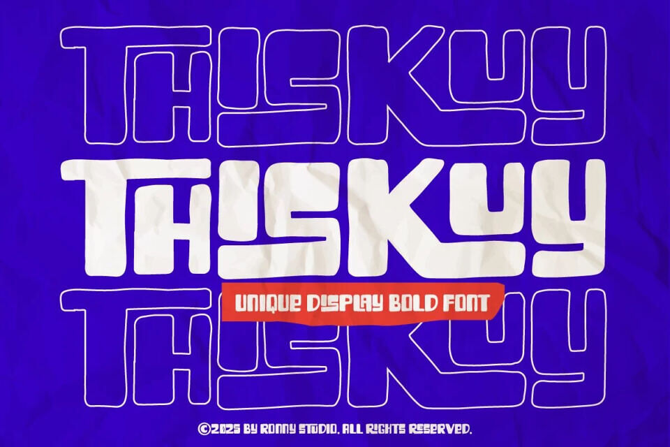 Thiskuy Font