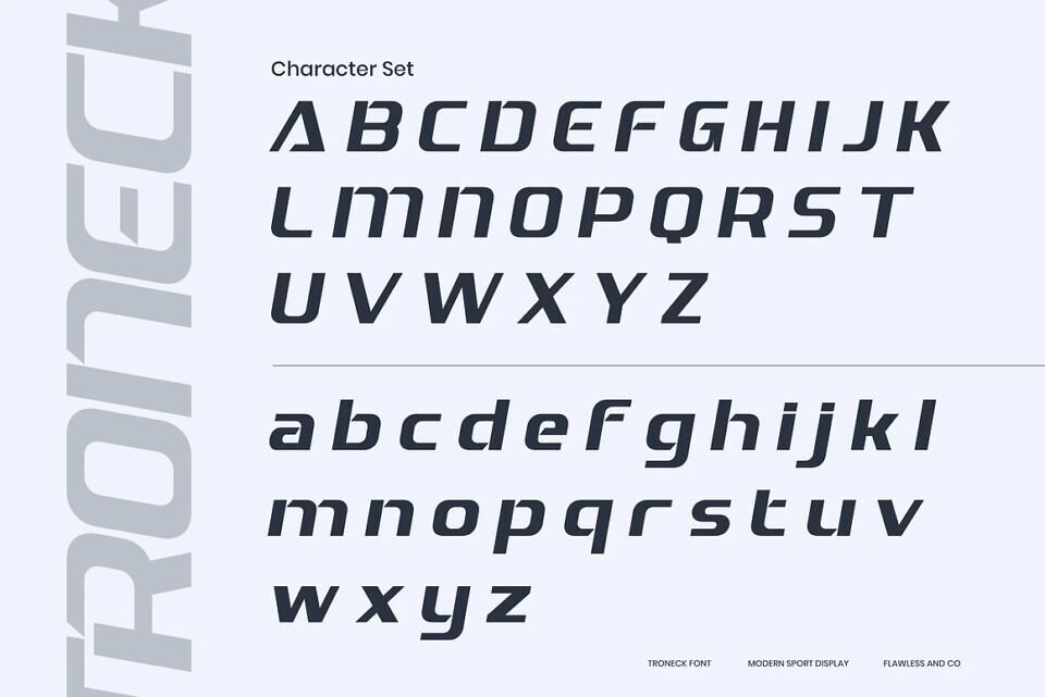 Troneck Font