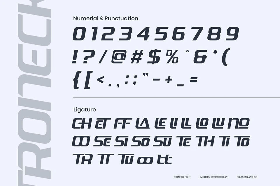 Troneck Font