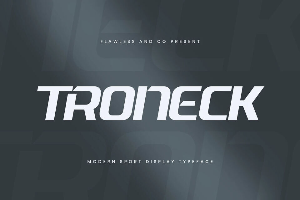 Troneck Font