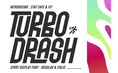 Turbo Drash Font