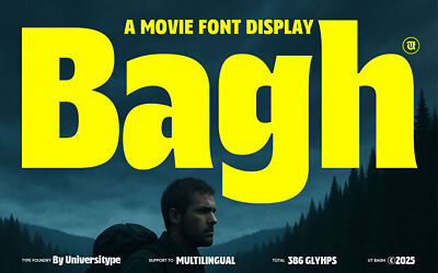 Ut Bagh Display Font