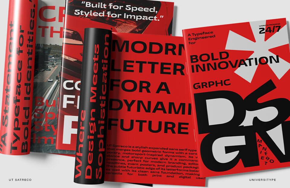 Ut Satreco Font