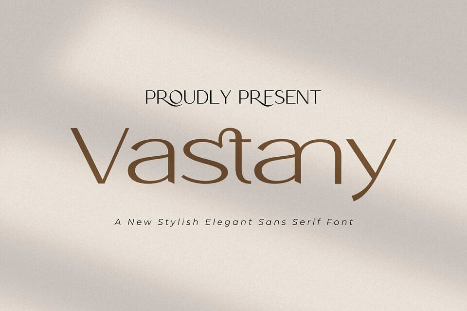 Vastany Font