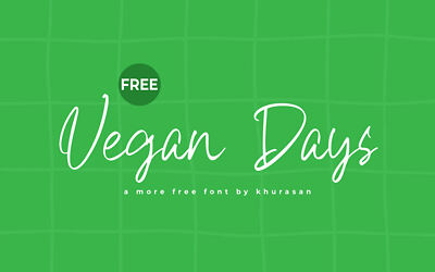 Vegan Days Font