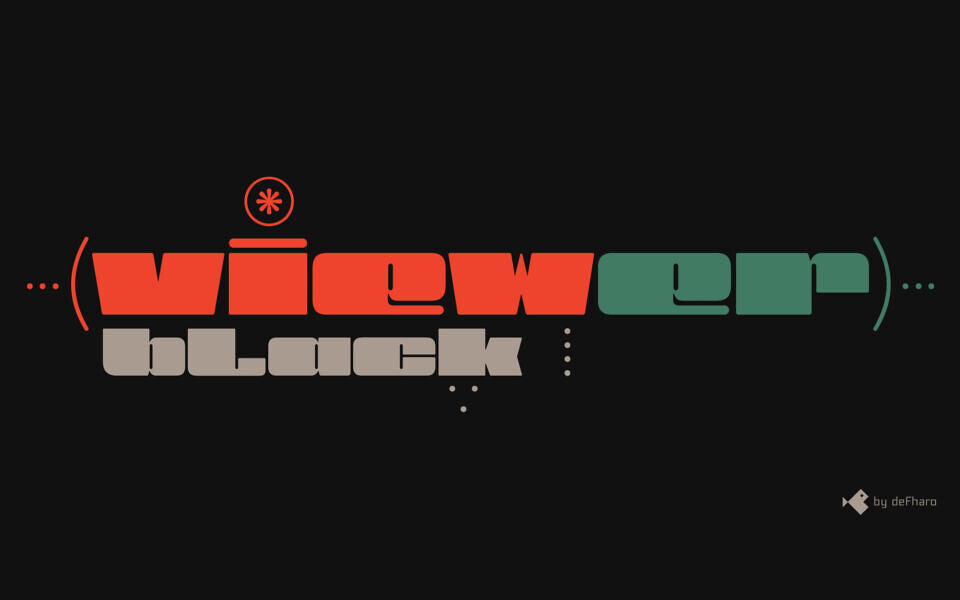 View Black Font
