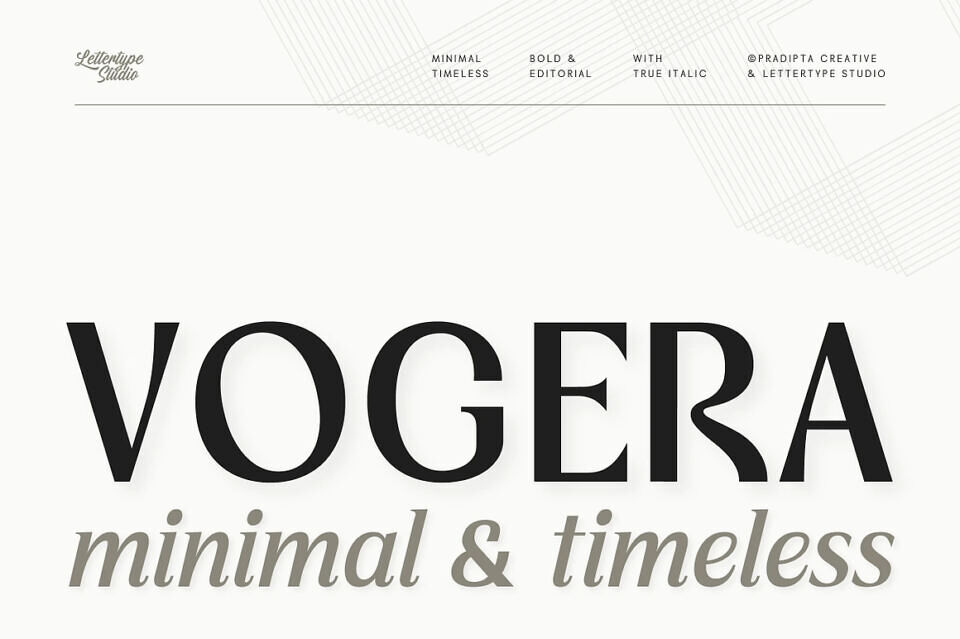 Vogera Font