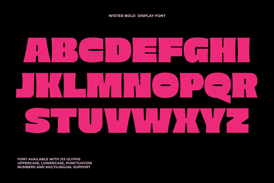 Wister Font