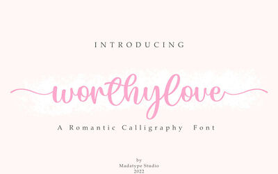 Worthylove Font