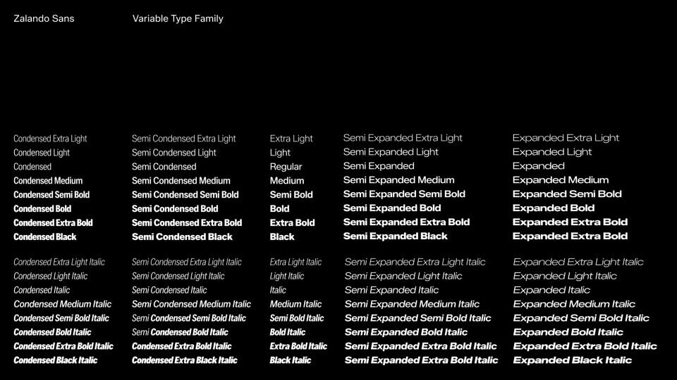 Zalando Sans Font