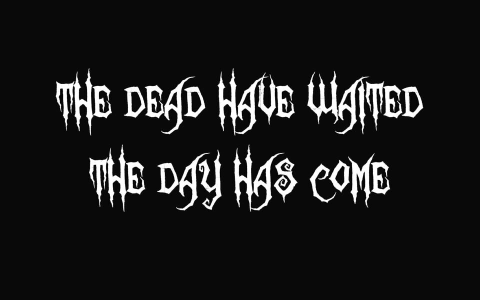 Zombie Holocaust Font
