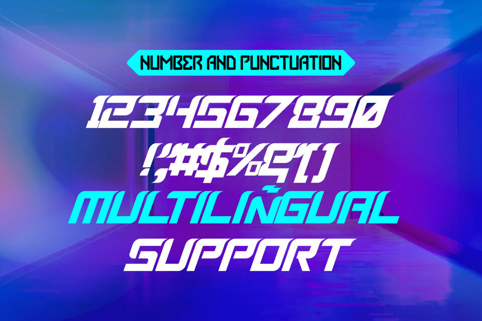Aerial Faster Font