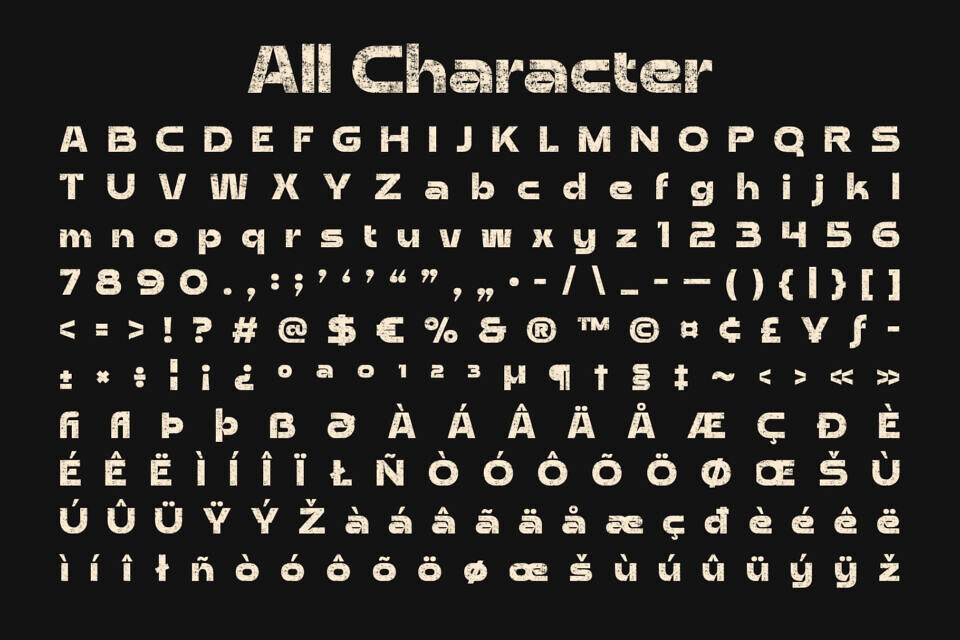 Aldercy Stamp Font